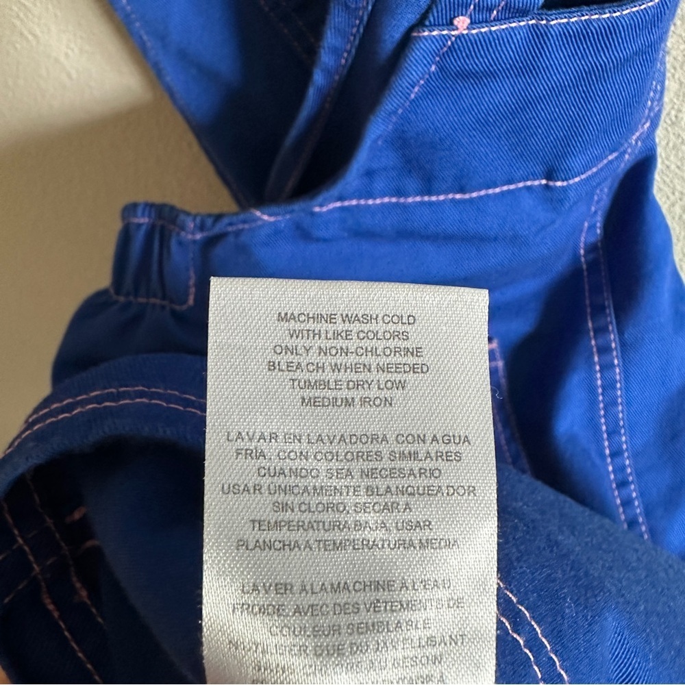 Dickies Navy Blue Overall Mini Dress - Picture 10 of 13